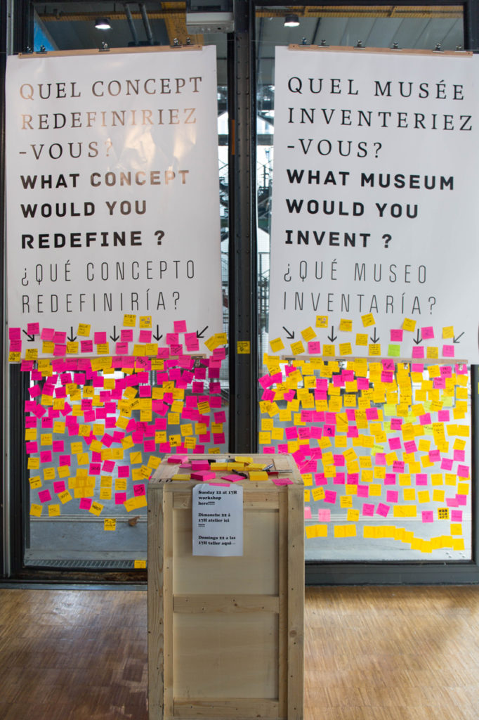 Laagencia interactive work as part of ‘Cosmopolis’ at Centre Pompidou // Courtesy of Laagencia